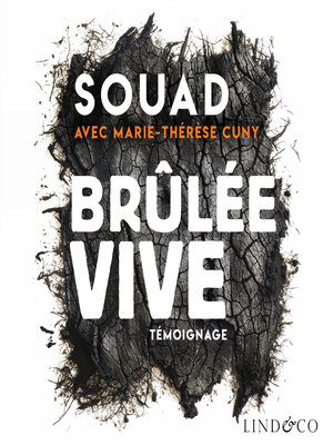 cover image of Brûlée vive